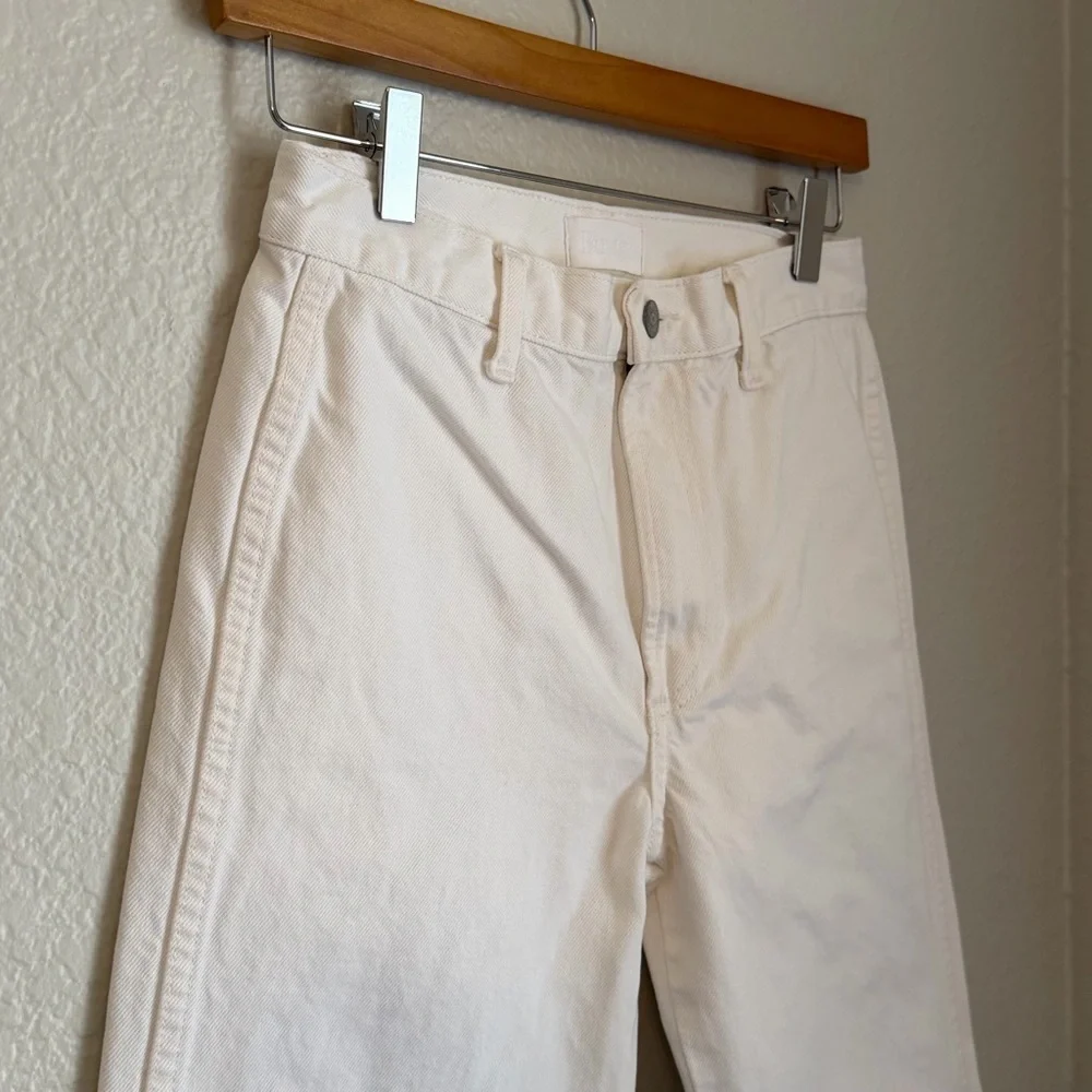Boyish Kirby High Rise Straight Leg Denim Jeans in Vertigo Wash, Size 25